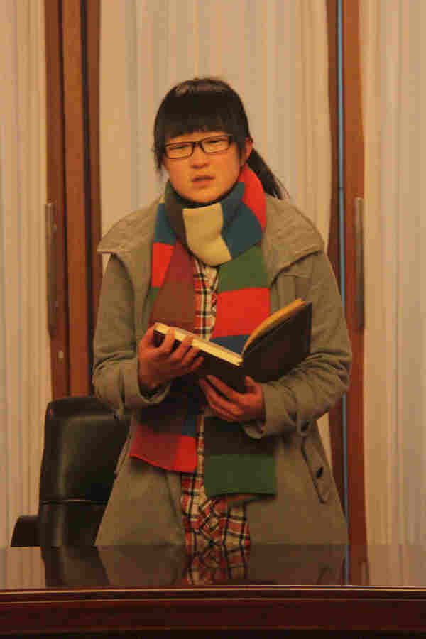 新一届记者团团长宗萌